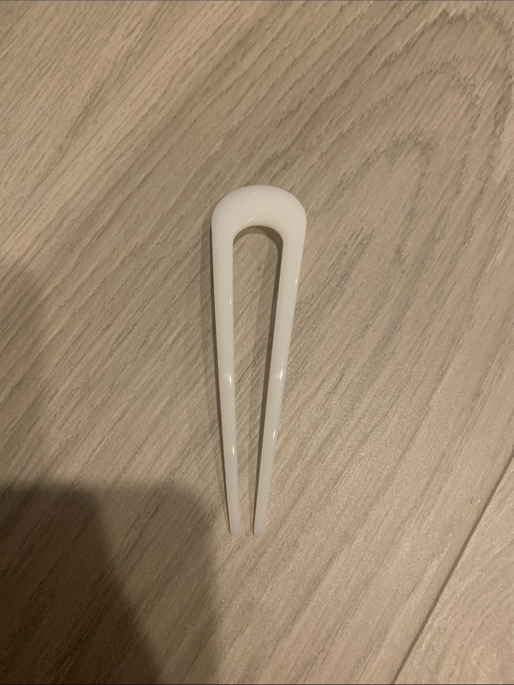 Classic White Hair Fork for Elegant Updos